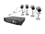 Aposonic A-BR1B4-C250 Surveillance Camera System - Black