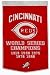 Cincinnati Reds - Dynasty Banners Pennant w/Rod MLB (Pennant Wallhanging)
