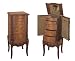Jewelry : Powell Faux Burl Jewelry Armoire