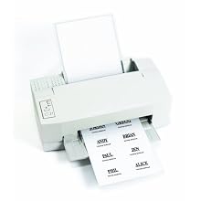 C-Line Laser Printer Pressure Sensitive Name Badges, 3.38 x 2.33 Inches, White, 8/Sheet, 200 per Box (92377)