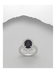 CZ Ring In 92.5 Sterling Silver