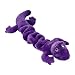 Zanies Bungee Gecko Pet Dog Puppy Toy 16 Purple