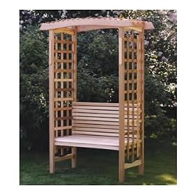 ATC - GA87u Garden Arbor - Clear Grade A - Western Red Cedar from Arbors & Trellises