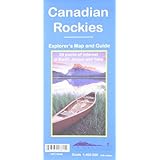 canadian rockies formerly banff jasper map