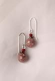 Rhodonite Bead Earrings