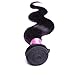 A&J (TM) 1pcs Brazilian Virgin Hair Body Wave, 6A Grade Human Hair Extensions, 10 inches to 30inches(Natural Color)