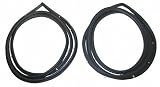 80-86 NISSAN PICKUP FRONT DOOR WEATHERSTRIP SET TRUCK, - Fits on (Pair) , Do-it-yourself kit (1980 80 1981 81 1982 82 1983 83 1984 84 1985 85 1986 86) N450702 N/A