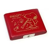 SNOOPY / スヌーピー リードケース B♭クラリネット 5枚入れタイプ（レッド）