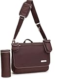 Allerhand AH-MB-MB-03 09 - Modern Basic Messenger Bag Chocolate Brown - Wickeltasche