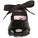 Capezio girls Jr. Tyette Tap Shoe, Black Patent, 1 W US Little Kid