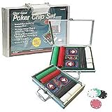 200 Chip Set Pre-Packaged w/Clear Top Aluminum Case