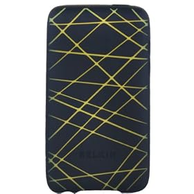 Belkin Silicone Vector Sleeve Case for iPod touch 2G, 3G (Black/Yellow)