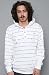 WeSC The Wintor Hooded Sweatshirt in White hood ,Sweatshirts for Men