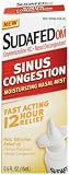 Sudafed Om Sinus Congestion Moisturizing Nasal Mist. 0.5-Ounce Bottles (Pack of 3)
