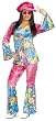 Adult Flower Power Hippie Costume - Womens Small (4-6)