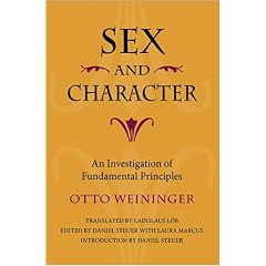 Sex and Character: An Investigation of Fundamental Principles