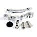 Silver Alloy Steering Bell Crank: 18-T