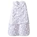 HALO Sleepsack Micro Fleece Swaddle, Multi Rain Drops, Small