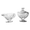 Godinger Dublin Sugar or Creamer Set