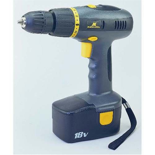 McCulloch Grey 18 Volt Driver Drill