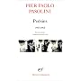 Po�sies, 1953-1964 de Pier Paolo Pasolini