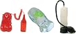 Vibrating Love Clone Puckered Flower Anus Fleshpot Male Masturbator and Penis Pump Erection Aid Kit