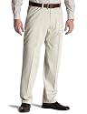Lee Jeans Men's Wrinkle Resistant Relaxed Plain Front Pant