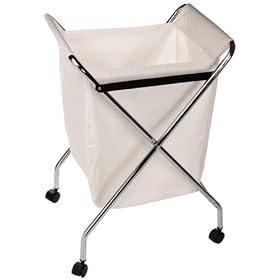<b>Whitney Design 07105 X-Folding Chrome Hamper</b>