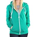 Criminal Damage Green Skinny Fit Hoodie