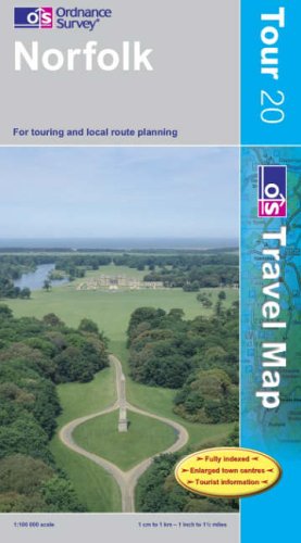 Norfolk (OS Travel Series - Tourist Map) (OS Travel Map - Tour Map)