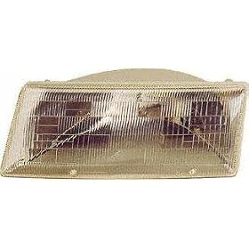 89-94 DODGE SHADOW HEADLIGHT LH (DRIVER SIDE), Lens & Housing (1989 89 1990 90 1991 91 1992 92 1993 93 1994 94) 20-1793-00 4451509