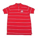 Antigua Ohio State University Classic Pique Stripe Polo shirt