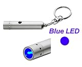 V9 Micro Torch LED torch in gift box - blue led