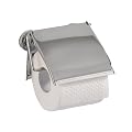 Wenko 17815100 Toilettenpapierhalter Cover Power-Loc - Befestigen ohne Bohren, Chrom, 13.5 x 12 x 3.5 cm