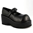 Demonia Shoes Women's DOLLY-01 3 1/4" Platform Shoe Available in 2 Colors