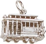 San Francisco Cable Car Charm by Rembrandt Charms