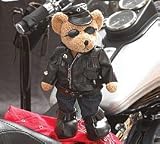 Cool Luke the Motorcycle Stuffed Bear Great Collectible For Kids And Adults
