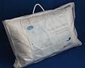 Homescapes - Brand New Feather & Super Microfiber Surround Pillow - Very Soft Faux Goose Down Surface with a Firm Feather Core - Washable at Home- Anti Dust Mite and Anti Allergen