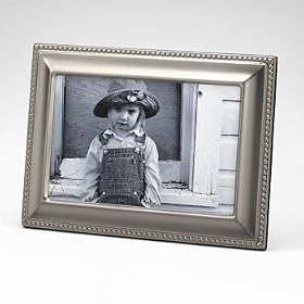 Beaded Pewter Frame