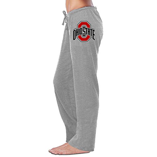 Runy Women's Ohio State Buckeyes Slim Sports Jogging Workout Pants