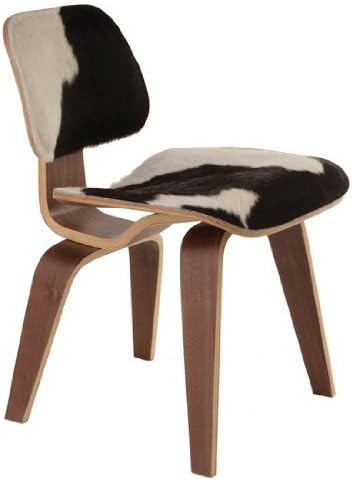 Molded Plywood Dining Chair - Cowhide