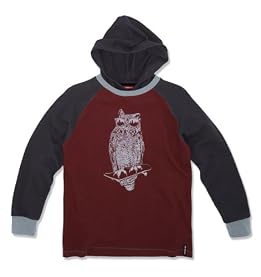 BOYS Skatin' Owl Pullover Hoodie