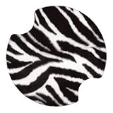 Zebra Print Carsters, Coasters for Your Car