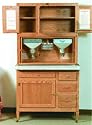 Hoosier Kitchen Cabinet Woodworking Paper Plan, Build Your Own!!