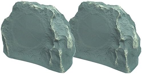 TIC CORPORATION TFS5SL 6.5", 150-Watt Outdoor Rock Speakers (Slate) (TFS5SL)