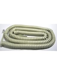 CE: Handset Cord 25 Ft Ash For Nortel, M-Series, NEC D-Term, Classic Siemens / Rolm and More - Great Lakes Communications