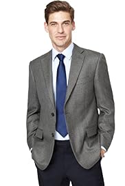 Soft Touch 2 Button Textured Jacket