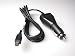 Garmin Nuvi 200 200W 350 360 660 750 760 GPS, Mio GPS, Magellan 3200 3250 GPS, eTrex Legend C, eTrex Vista C and Forerunner 301, StreetPilot C & I series, Nuvi and Edge models - 12-volt Cigarette Lighter Power Adapter DC Charger Cable (12-30vdc)