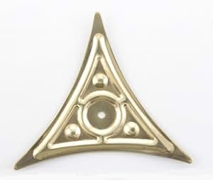 POLISHED DECORATIVE BRASS STAIR DUST CORNER - Staircase Hardware