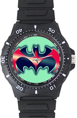 Special Designed Super Hero Image for Plastic Band Quartz Watch Wristwatch